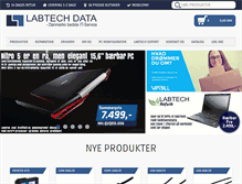 Tablet Screenshot of labtech.dk